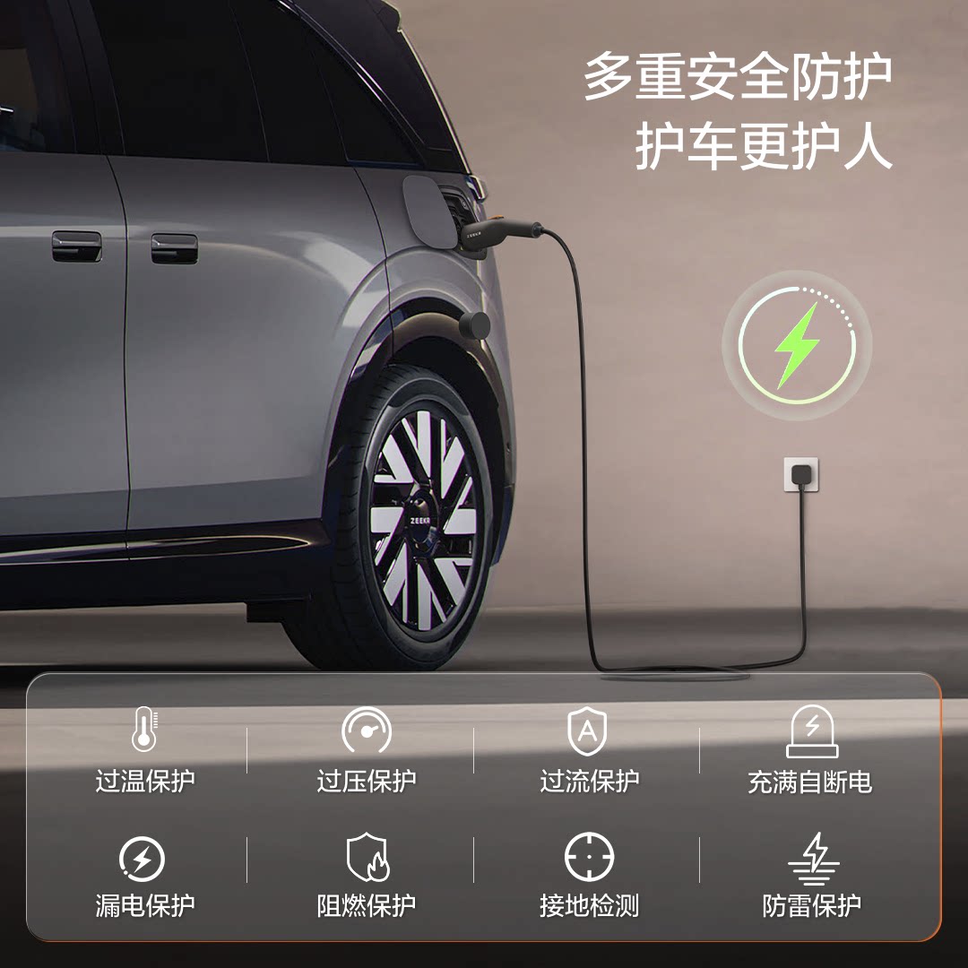 极氪随充桩,家用便携充放电一体枪,真的香吗?🤔-新能源汽车充电设备/充电桩-淘宝好物网