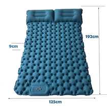 New direct-selling double inflatable mattress lightweight portable camping moisture-proof travel car nap storage outdoor inflatable bed