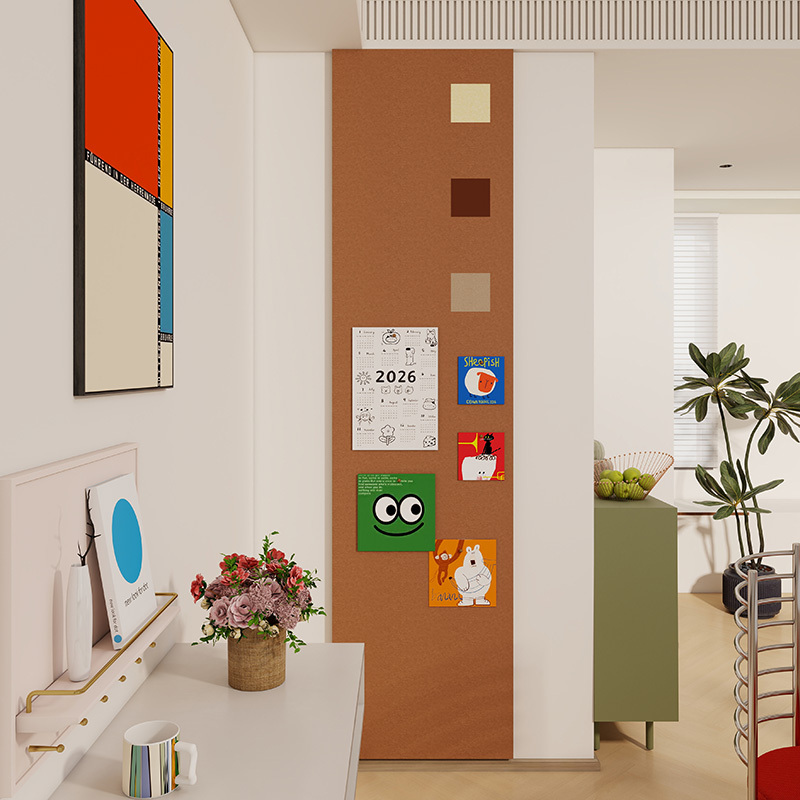 Felt Photo Wall Decoration Creative Wall Cork Board Background Wall Dopamine 3D Wall Stickers Corridor Entrance Arrangement