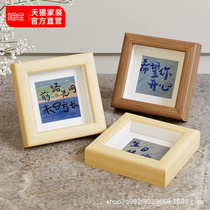 Xile small photo frame oil painting frame gift table living room three-dimensional hollow home bedroom office desk decoration ornaments