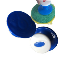 Velcro car wax handle car cleaning brush handle stickable flat bottom handle manufacturers supply in stock