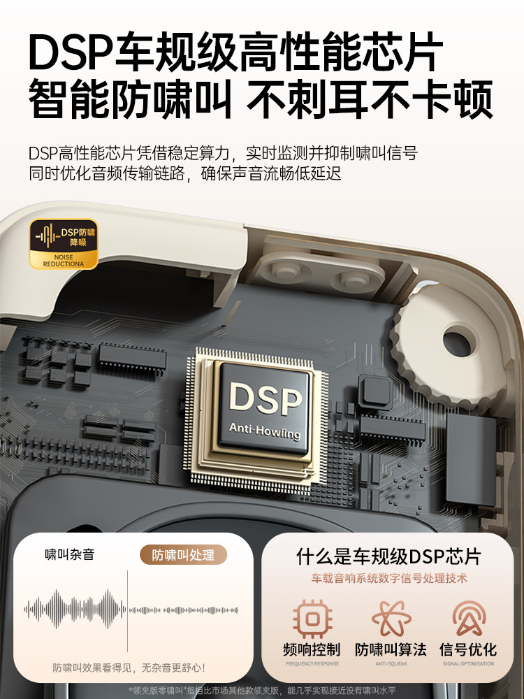 Soaiy Ky02 Wireless Loudspeaker for Teachers, Dedicated Microphone and Speaker for Teaching