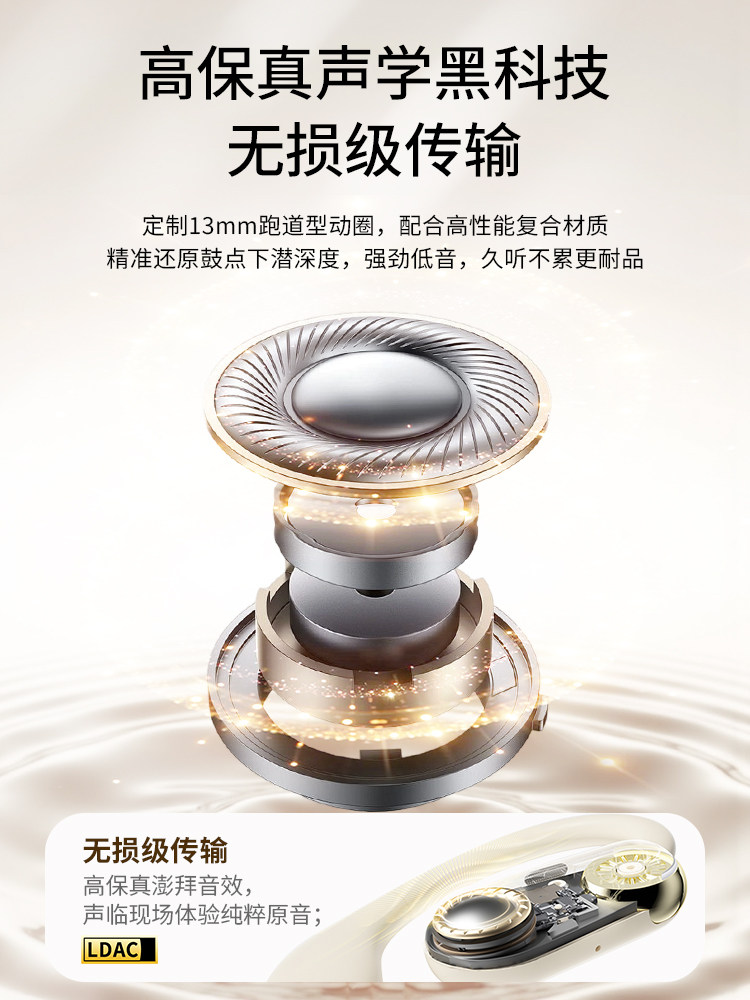 Soaiy Ting3 Ear-Hook Ai Smart Translation Wireless Bluetooth Headset 2025 New Model Simultaneous Interpretation