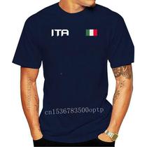 ANew T Shrt uvstom Crew Neck Cottoin SChort Sleee Italy Ital