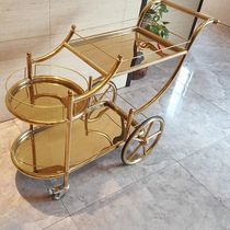 Nordic hotel Shadian beauty salon new restaurant household wheeled mobile trolley food delivery trolley dining trolley