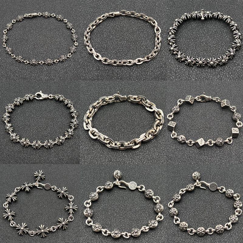 Chasing Retro Cross Bracelet for Men and Women, Exquisite Niche American Style, Unique Stackable Design, High-End Feel for Couples