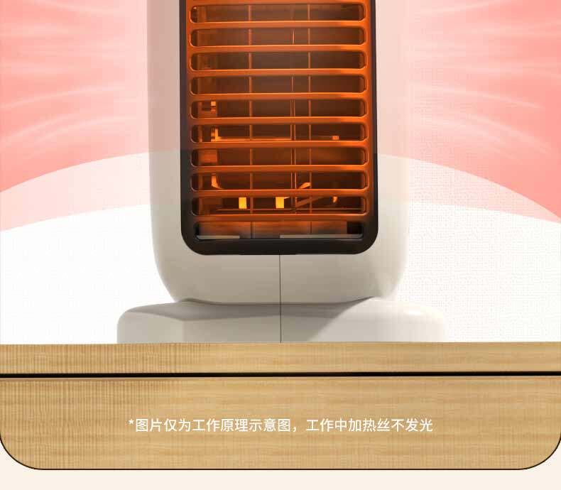 Обогреватель 亚都取暖器暖风机家用办公室小太阳节能省电速热桌面小型热风电暖 YADU