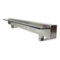 Stainless steel waterfall outlet water tank small size hidden 12 thin wall installation stacked water garden waterscape SF