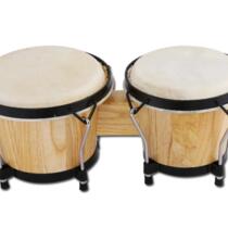 Solid wood bongo drum 6 7 inches African hand drum Latin drum hand drum Bangge drum Bongo sheepskin surface
