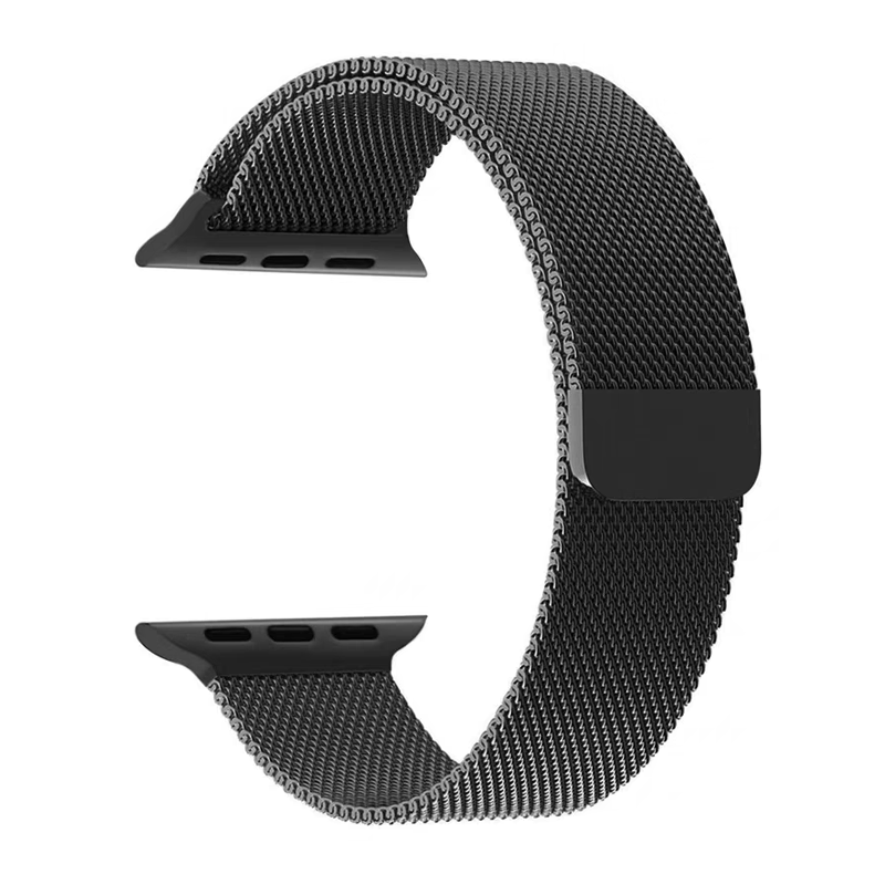 Suitable for Apple Watch Strap Milanese Magnetic Strap Iwatchs10 11Applewatch8/Se Sports Men's Watch