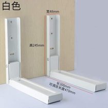 Rack wall-mounted kitchen adjustable paint shelf microwave oven rack bracket bracket home