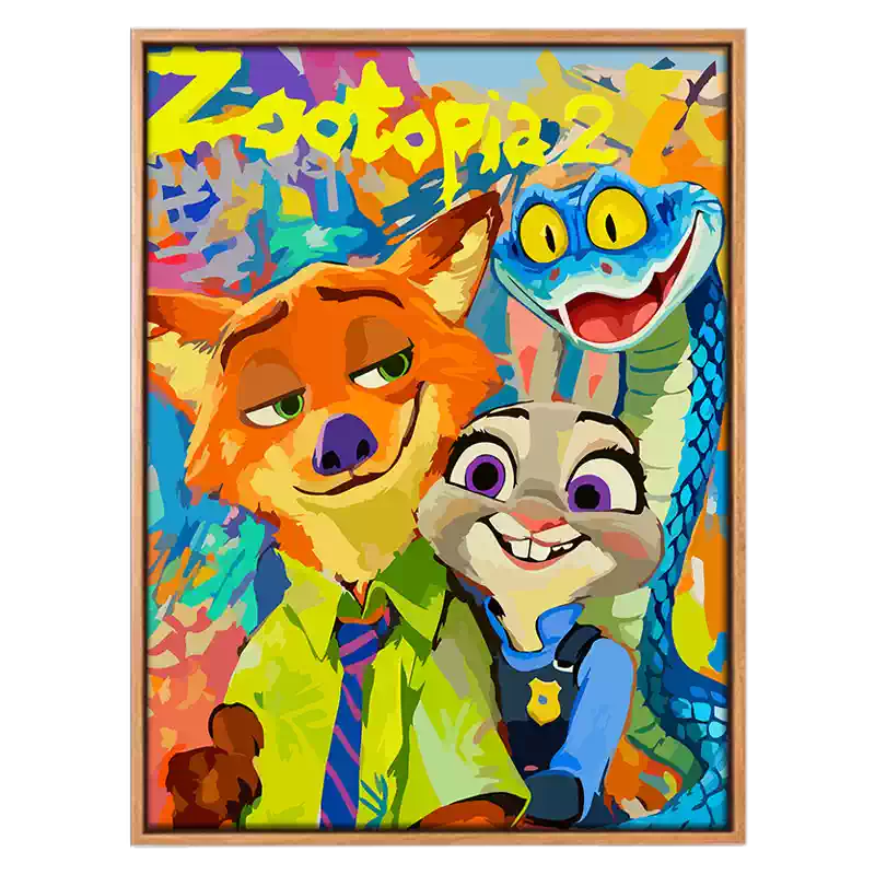 新第五人格游戏人物约瑟夫数字油画小女孩园丁diy填色涂色油彩画