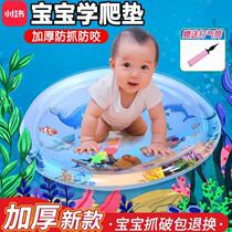 Mat climbing mat summer ice mat baby big infants can pat the inflatable toy water injection number treading water childrens water mat climbing