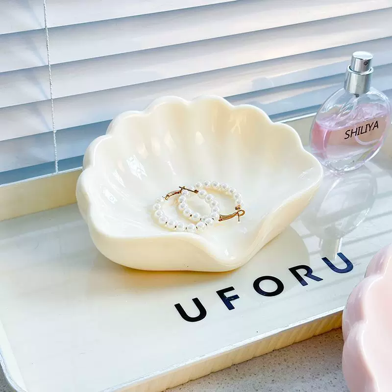 Soap holder plastic drying rack, storage box, light luxury style, drain design