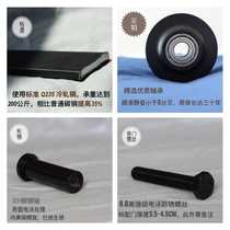 American barn door hanging rail sliding door rail full set of hardware accessories kitchen bathroom balcony factory direct sales