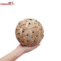 Weaving ancient prop balls ancient costumes Myanmar balls Ying Shang playing sepak takraw school handmade childrens embroidery ball Cuju