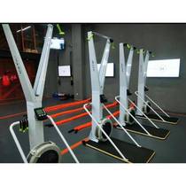 2024 new ski machine wind resistance indoor simulation fitness aerobic shaping back muscle training commercial household silent exercise
