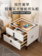 Simple Modern Smart Bedside Table for Home Bedroom, Multi-Functional Wireless Charging, Fingerprint Lock, Bluetooth Speaker Bedside Cabinet