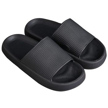 Anti-Static Slippers Spu Thickened Soft-Soled Sandals for Electronics Factory Clean Room Esd Work Shoes Non-Slip Unisex