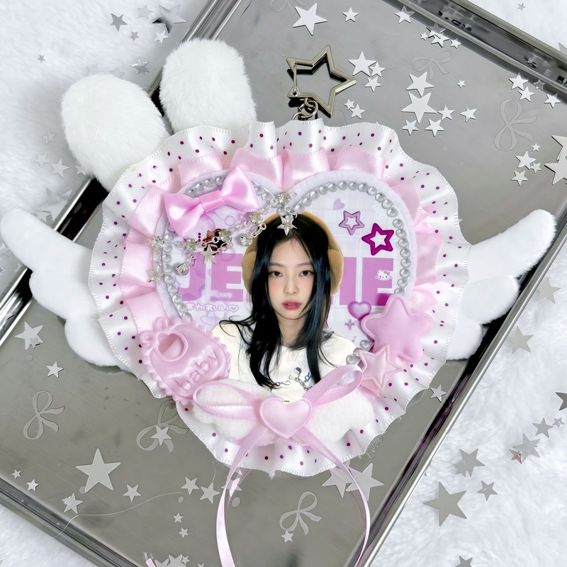 【Rabbit Pendant】Jennie Kim Jennie's Elaborate Bag Charm Cute Keychain for Blackpink Fan Support