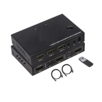 KVM switch TYPE-C 2-port HDMI printer shares a computer to display 2-in-1 audio and video synchronization