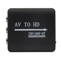 AV TO HDTV Video Converter HD 1080P CVBS RCA AV to HDTV Mini AV2HDTV