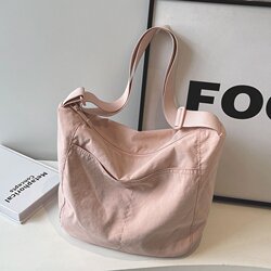 Crossbody Bag for Women 2025 New Trendy Brand Casual Shoulder Bag Large Capacity Student Class Commute Lightweight Travel Backpack