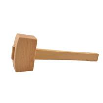 Wooden hammer beech wood mallet handmade hammer wooden hammer small mallet woodworking installation hammer woodworking tool wooden hammer head