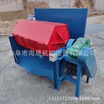 Dry grinding machine for fired iron crushing material Hexagonal roller iron slag rust remover Stamping parts deburring and polishing machine