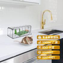 Household mouse catching artifact see-through mouse trap bait box plastic mouse trap clamshell mouse trap mouse cage