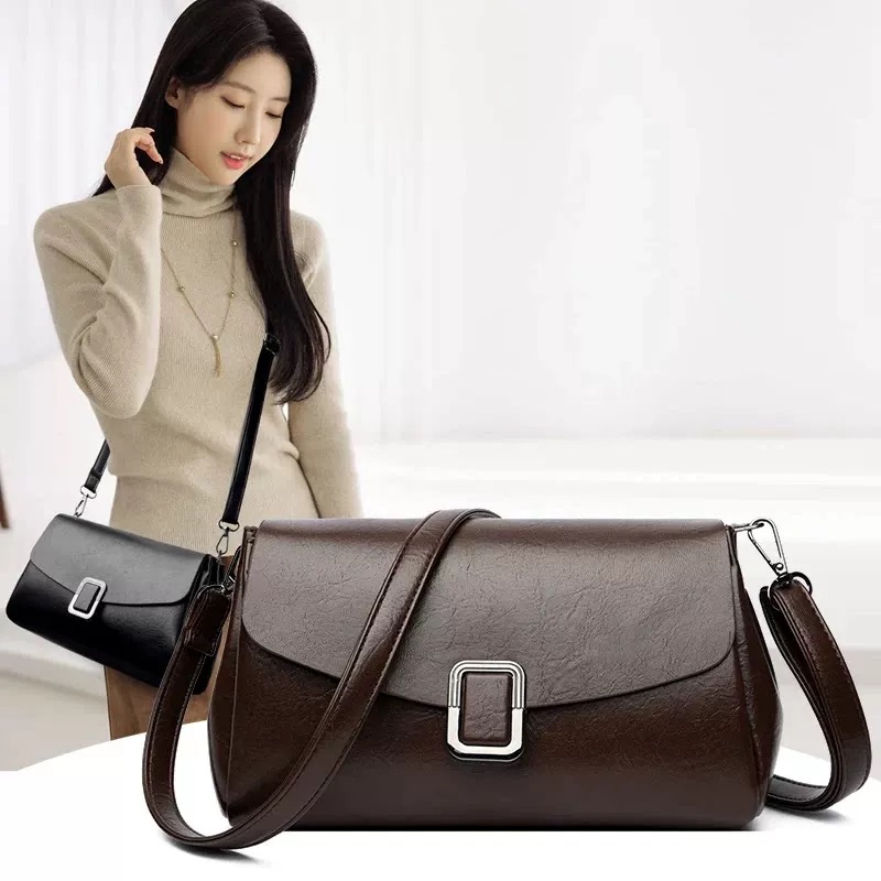 [Qixi Festival Gift] 2026 New Fashionable and Versatile Large-Capacity High-End Women's Shoulder Crossbody Commuter Square Bag