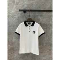 Detailed customer service (7581043) Shirts with short letters mens and womens classic shirts with trendy stripes