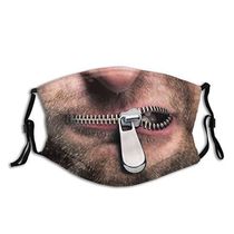 Creative Sand Sculpture Funny Mask Creative Funny Mask Douyin Same Model Simulated Human Face Half Face Spoof Expression Personality