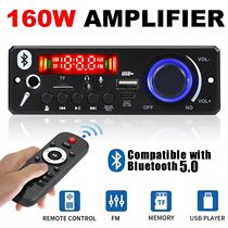 160W DIY Home Digital Amplifier MP3 Decoder Board 12V 80W Au