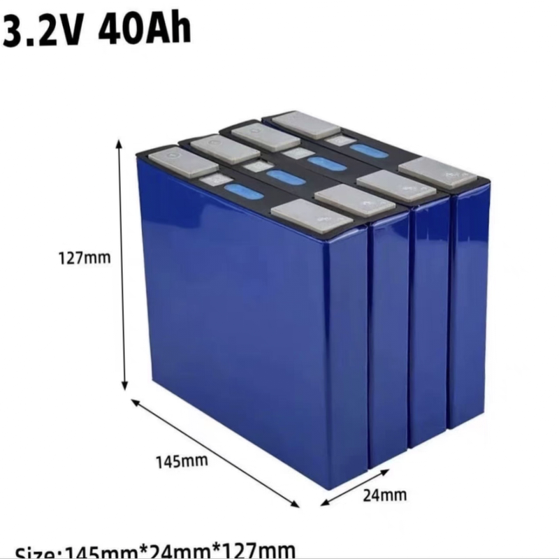 Brand New Lishen Shaanxi Coal 40Ah Lithium Iron Phosphate 3.2V Large Single Power Cell with 6C Discharge Rate
