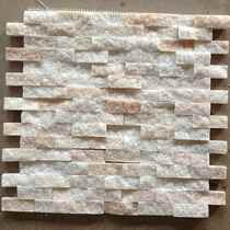 Crystal stone marble mosaic cultural stone garden exterior wall brick entrance TV background wall sign door sticker