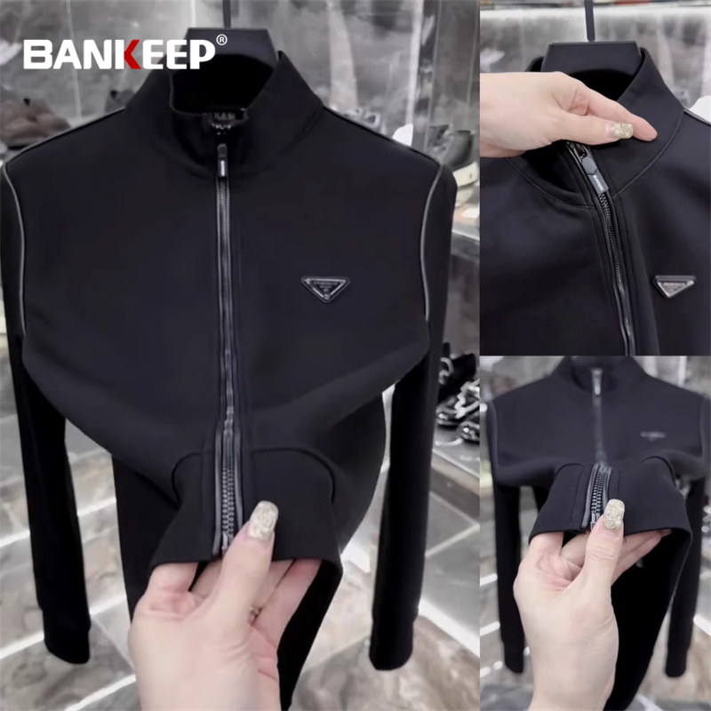 High-End Jacket for Men, Spring, Autumn, and Winter 2026 New Style, Sophisticated and Cool Cardigan Zipper Sweatshirt for Men, Trendy