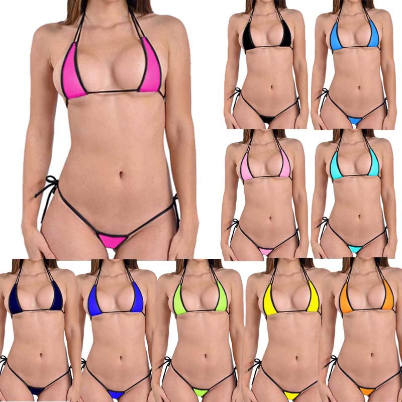 Women's Thong with a Single Strap, Seamless Bikini-Style, Sexy Sports Panties, Low-Rise T-Back Briefs with Drawstring Women's Thong with a Single Strap, Seamless Bikini-Style, Sexy Sports Panties, Low-Rise T-Back Briefs with Drawstring