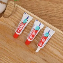 Jinmei toothpaste travel covered white paste hotel disposable cleaning