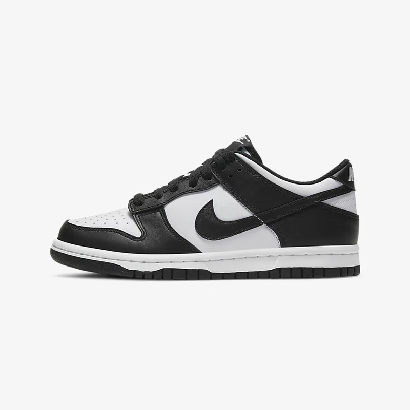 Nike Women's Shoes Dunk Low Gs Big Kids' Panda Sneakers Low-Top Sports Casual Shoes Cw1590-100