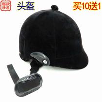 2024 new equestrian helmets with suede men’s and women’s riding clothing hats horse gear supplies buy 10 and get 1 free