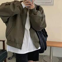 Deeptown Vintage Bomber Jacket Women Oversized Harajuku Sree