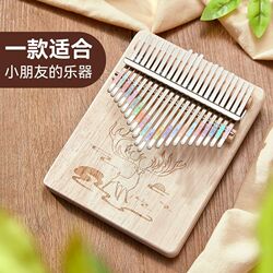 21 톤 썸 피아노 17 톤 산호 사슴 kalymba 초보자 소녀 파인 나무 손가락 피아노 인터넷 유명인 악기
