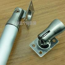 Stainless steel stair column movable shaking head accessories thickened stamping handrail bracket furniture accessories spot direct sale