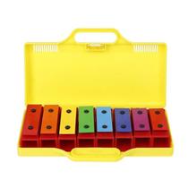 Customized Orff percussion instrument colorful octave childrens music teaching aids independent sound block small carillon portable aluminum