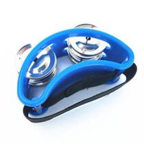 Percussion hand and foot rattle guitar companion musical instrument square dance props