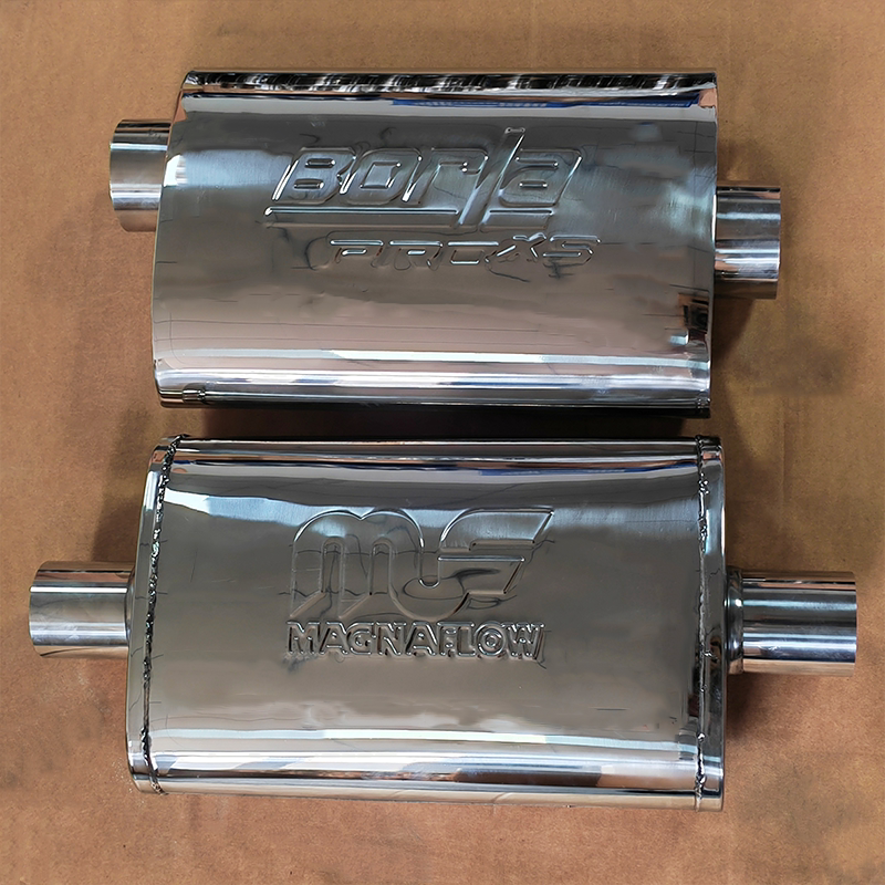Factory Direct Sales and Cross-Border Supply of Car Exhaust Pipe Modification Sound Enhancers, Direct Exhaust Mufflers, M/Bo Standard Mango Drum Silencers