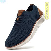 Mens Oxfords Shoes Mesh Dress Sneakers Business Casual Wa