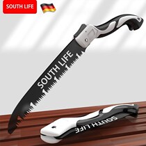 German saw woodworking saw new household folding saw fruit tree garden pruning knife according to fast hand saw wood sawing artifact