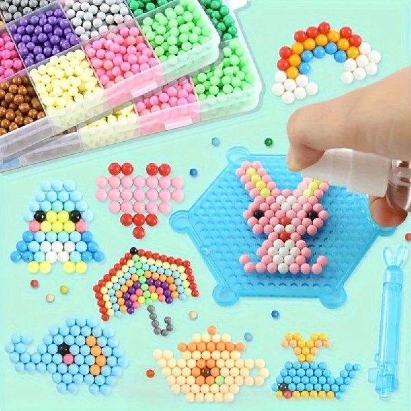1000pcs Water Mist Magic Beads Set - Unleash Creative